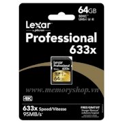 SDXC Lexar Professional 633X 64GB