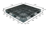 Pallet nhựa MSPALLET N4-114114SL