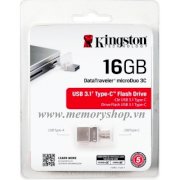 USB 3.1 Type C Kingston DataTraveler microDuo 3C - 16GB