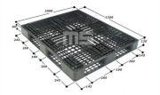 Pallet nhựa MSPALLET N4-1210SL