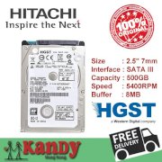 Hitachi Slim 500GB - 5400rpm - 8MB Cache - SATA 3