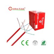 Cáp mạng Golden Link – 4 pair: (UTP Cat 5e) 100 m màu đỏ