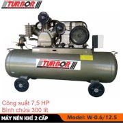 Máy nén khí piston 7.5 HP Turbor W-0.60/12.5