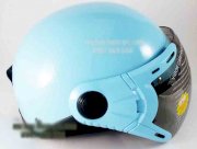 Mũ bảo hiểm nửa đầu GRS A33K màu xanh dương có kính