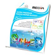 Giấy ảnh Media bóng 1 mặt 180g 13x18cm (100 tờ)