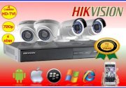 Bộ KIT 04 camera HD HIKVISION