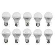 Bộ 10 bóng đèn LED búp 3W (Trắng)