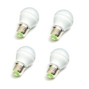 Bộ 4 bóng LED tiết kiệm điện 3W Phú Thịnh Hưng (Vàng)