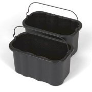 Xô pha hóa chất màu đen Rubbermaid VFICS-9T82 (đen)