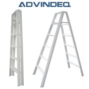 Thang nhôm chữ A 12 bậc ADVINDEQ AV306 (white)