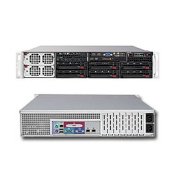 Server Supermicro SuperServer 8026B-6RF (Black) (SYS-8026B-6RF) E7-4850 (Intel Xeon E7-4850 2.0GHz, RAM 4GB, PS 1400W, Không kèm ổ cứng)