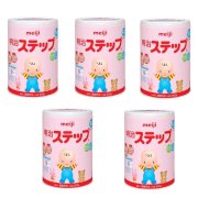 Bộ 5 hộp sữa Meiji số 1-3 (820g)
