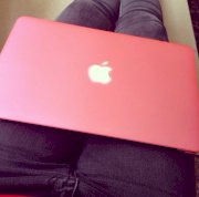 Ốp lưng Macbook Dark Blue màu hồng