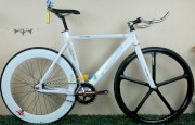 Xe Đạp Fixed Gear Visp 999 (Trắng)