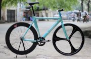 Xe Đạp Fixed Gear Visp 999 (Xanh Lam)