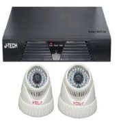 Trọn bộ 2 camera AHD J-Tech AHD3200