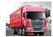 Xe tải thùng mui bạt Jac 2 dí 1 cầu máy 240Hp HFC1255KR1