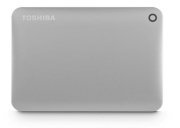 Toshiba Canvio Connect II 3TB Portable Hard Drive, White Gold (HDTC830XC3C1)