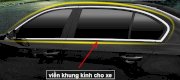 Nẹp viền khung kính cho xe Corolla Altis 2011 - 2013