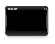 Toshiba Canvio Connect II 500GB Portable Hard Drive, Black (HDTC805XK3A1)