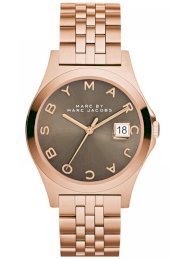 Đồng hồ Women's The Slim Rose Gold-Tone Stainless Steel Bracelet Watch 36mm MBM3350