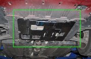 Ốp gầm bảo vệ động cơ cho xe SANTAFE IX45