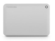 Toshiba Canvio Connect II 1TB Portable Hard Drive, White (HDTC810XW3A1)