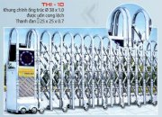 Cổng điện Inox Trường Hinh THI-10