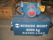 Pa lăng cáp điện Sungdo 2 tấn SM2-H6-MH (12m)