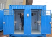 Container 10 feet Toilet (2 ngăn) Lộc Thắng