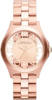 Đồng hồ Marc Jacobs Henry Skeleton Rose Gold Tone Link Watch 34mm MBM3293