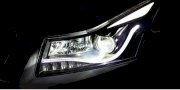 Độ đèn pha Chevrolet Cruze 2015 kiểu Audi