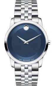 MOVADO Museum Men's Stainless Steel Bracelet Watch 0606982, 40mm