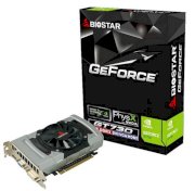 BIOSTAR GT730 VN7303THX1 (NVIDIA GeForce GT 730, 2048MB DDR3, 128-bit, PCI-E 2.0 x16)