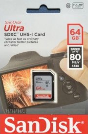Thẻ nhớ Sandisk Ultra SDXC 64GB 533X - (Class 10)