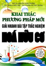 Khai thác pp mới giải nhanh bt trắc nghiệm hoá hữu cơ