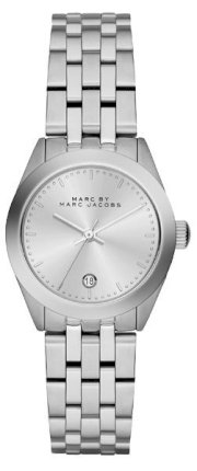 MARC JACOBS Peeker Silver Dial Stainless Steel Ladies Watch 26mm  MBM3373