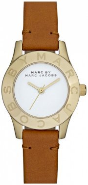 MARC JACOBS Blade Leather Strap Women's Watch 26mm MBM1219