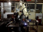 Máy hàn công nghiệp Robot hàn cắt OTC Almega 6800