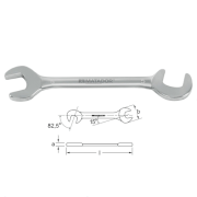 Cờ lê 2 đầu miệng Mini size 5 x 5mm Matador 0145 0050