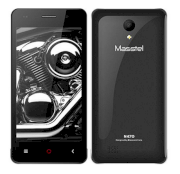 Masstel N470 (Black) + Dán màn hình + Loa Bluetooth