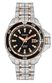 CITIZEN Grand Touring Analog Display Automatic Self Wind Two Tone Watch 44mm Automatic 9012