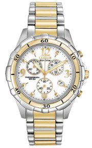 CITIZEN Eco-Drive Womens Gold-Tone Watch 40mm Eco-Drive H504