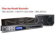 Dàn karaoke JBL KX100 - CROWN XLI 2500 - JBL KS312