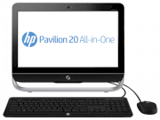 Máy tính Desktop HP All-in-One PAVILION 20-B1141 (Intel Pentium G2020 2.9Ghz, Ram 4GB, HDD 1TB, VGA Intel HD Graphics, PC DOS, Màn hình 20" LED)