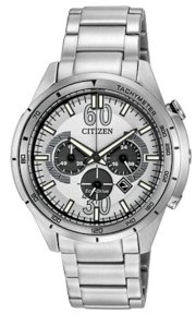 CITIZEN Drive from Citizen HTM Analog Display Japanese Quartz Silver Watch 46mm Eco-Drive B620