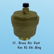 Van xả khí bằng đồng, nối ren IKONO (DN25)