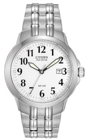 CITIZEN \"Classic\" Stainless Steel Eco-Drive Watch 40mm Eco-Drive E111