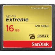 Thẻ nhớ SanDisk Compact Flash 800x 16GB (Vàng kim)
