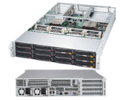 Server Supermicro SuperServer 6028U-TNRT+ (Black) (SYS-6028U-TNRT+) E5-2609 v3 (Intel Xeon E5-2603 v3 1.60GHz, RAM 32GB, 1000W, Không kèm ổ cứng)